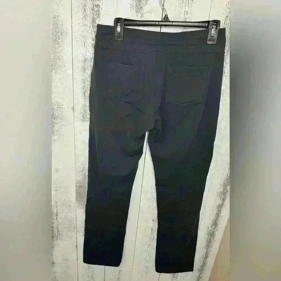 Athleta Farallon Athletic Grey Front Zipper Pockets Jogger Pants Size S - Picture 2 of 6